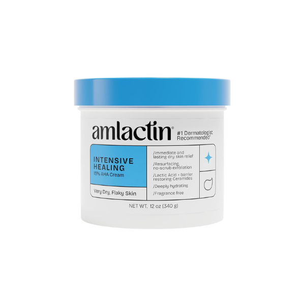 Amlactin Intensive Healing Body Cream, 15% Lactic Acid, 12 oz