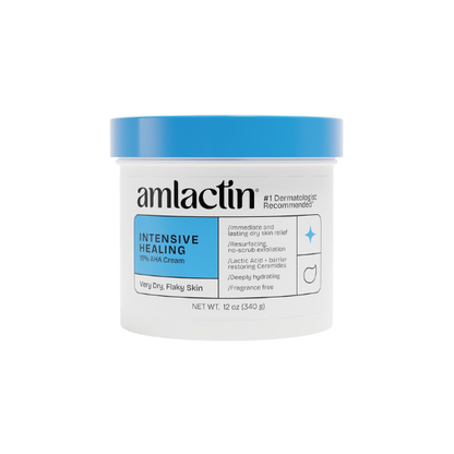 Amlactin Intensive Healing Body Cream, 15% Lactic Acid, 12 oz