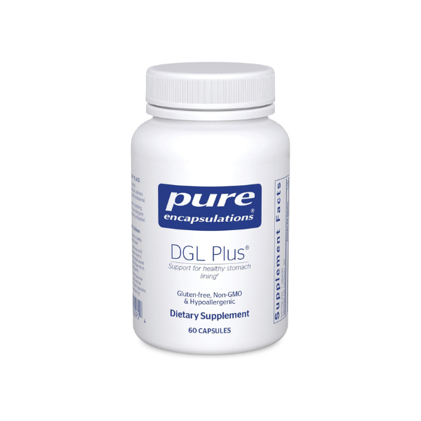 Pure Encapsulations DGL Plus, 60 Capsules