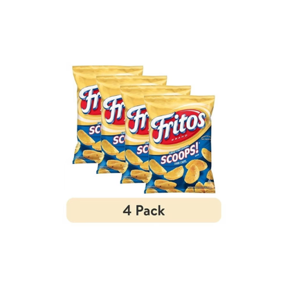 ( 4 pack ) Fritos Scoops! Corn Chips, 9.25 oz. Bag