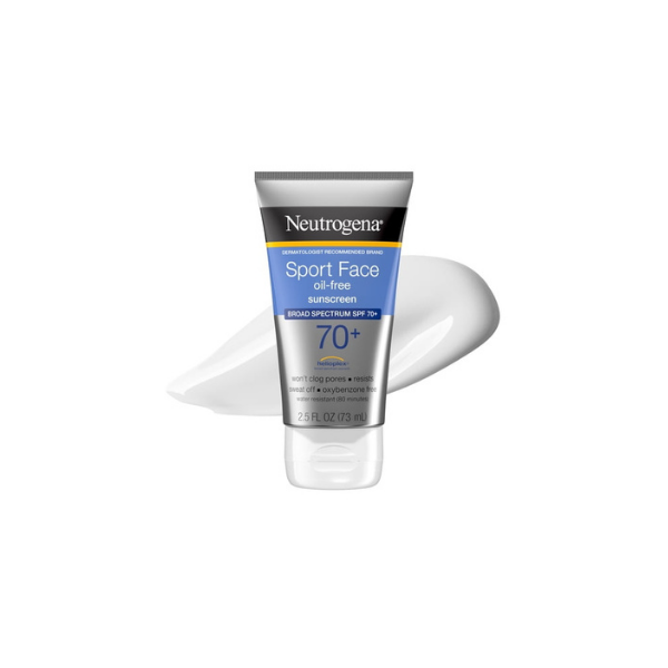 Neutrogena Sport Face Lotion Sunscreen Broad Spectrum SPF 70+, 2.5 fl oz