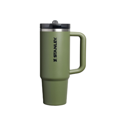 STANLEY Quencher ProTour Flipstraw Tumbler, 30 oz, Dried Pine