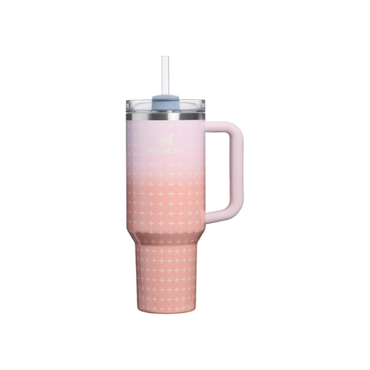 STANLEY Quencher H2.0 Flow State Tumbler, 40 oz, Sorbet Plus