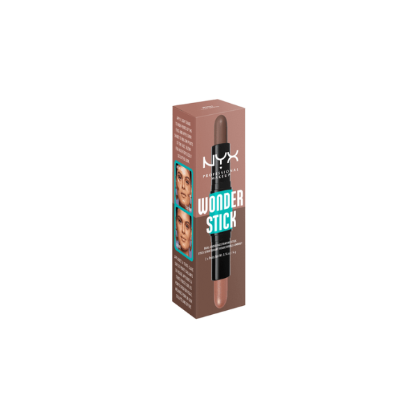 NYX Professional Makeup Wonder Cream Highlighter and Contour Stick, Universal Light