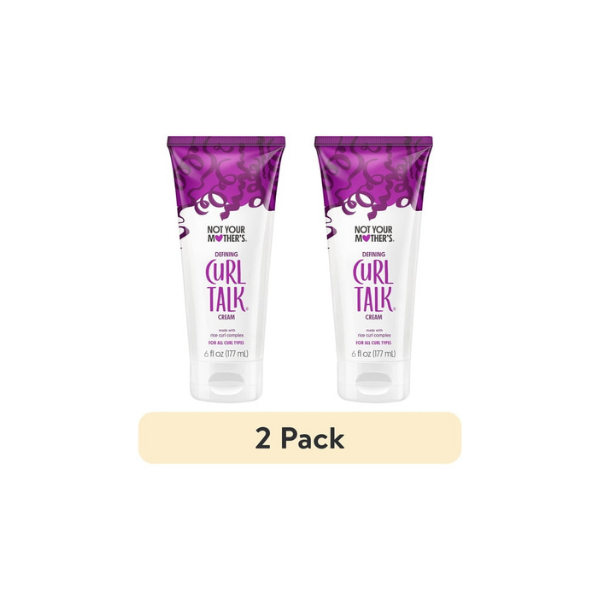 (2 pack) Not Your Mother's Curl Talk Defining Curl Cream, 6 fl oz