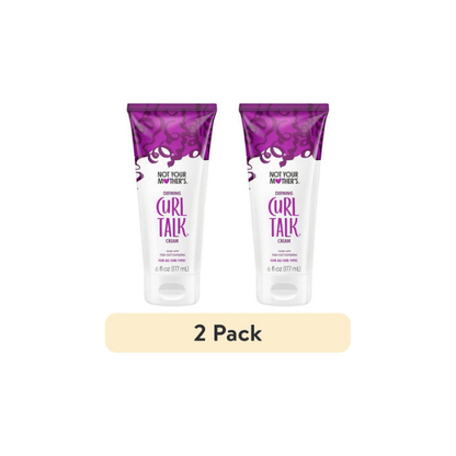 (2 pack) Not Your Mother's Curl Talk Defining Curl Cream, 6 fl oz
