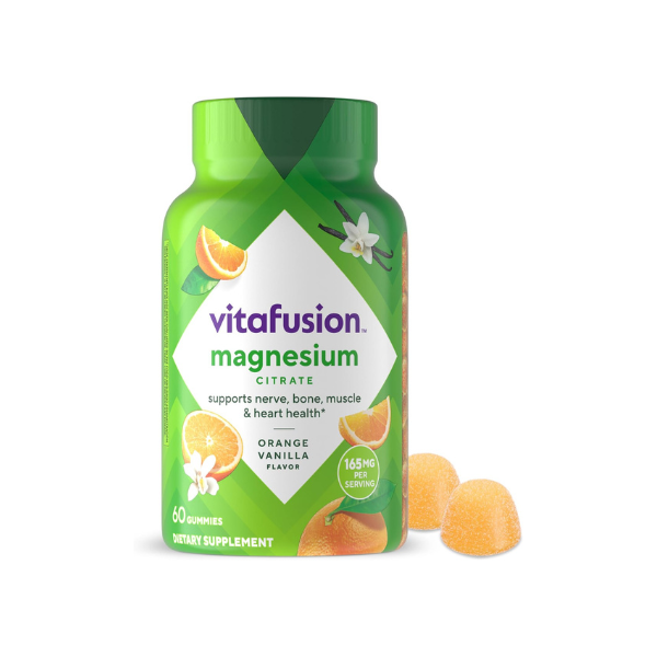 Vitafusion Magnesium Citrate Gummy | High Absorption 60 Gummies