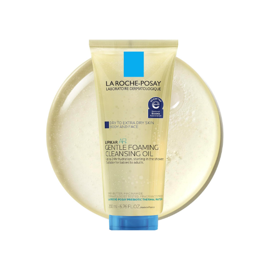 La Roche-Posay Lipikar AP+ Gentle Foaming Cleansing Oil, with Shea Butter