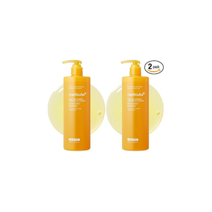 medicube Kojic Acid Turmeric Jelly To Foam Cleanser (Pack of 2)
