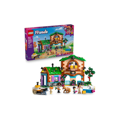 LEGO Friends Pony Ranch & Stable Pretend Play Building Toy - Playset with 3 Horse Toys for Creative Storytelling - Birthday Gift Idea for Girls & Boys, Ages 7+ Who Love Horse Stuff - 42654