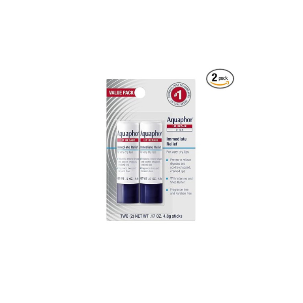 Aquaphor Lip Repair Stick, Value Pack, 2 x 0.17 OZ