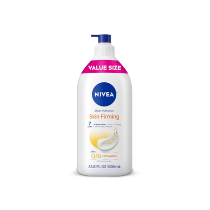 NIVEA Sheer Hydration Skin Firming Body Lotion, 33.8 FL OZ