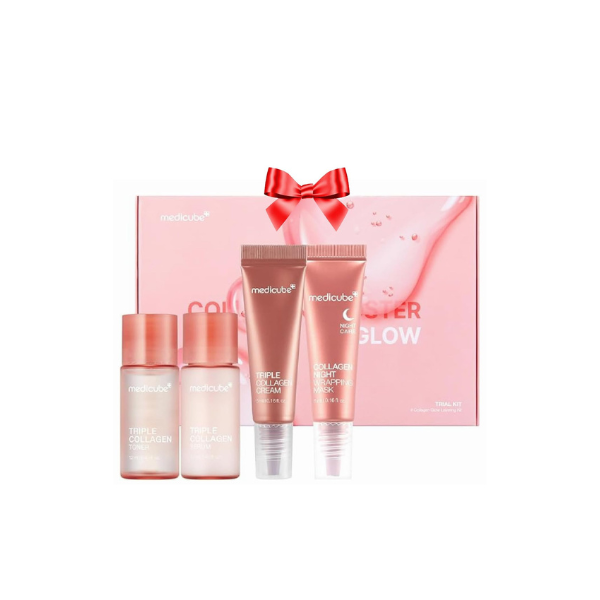 medicube Glass Skin Collagen Trial Kit - Mini Skincare Set