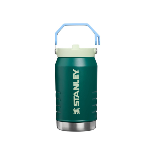 STANLEY IceFlow Flip Straw 2.0 Jug, 64 oz, Emerald Honeydew
