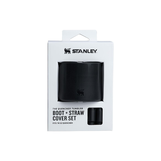 Stanley Quencher Boot and Straw Cover Cap | Anti-Slip Silicone Protector for Tumbler with Handle | Accessory Set for Stainless Steel Drinking Cup | BPA-Free