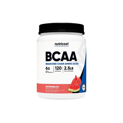 Nutricost BCAA Powder 2:1:1 (Watermelon, 120 Servings)