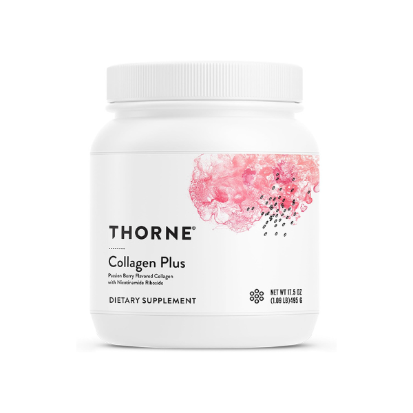 THORNE Collagen Plus, Collagen Peptides with NR & Ceramides, 30 Servings