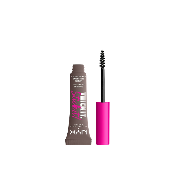 NYX Professional Makeup Thick It Stick It Thickening Brow Gel, Cool Ash Brown