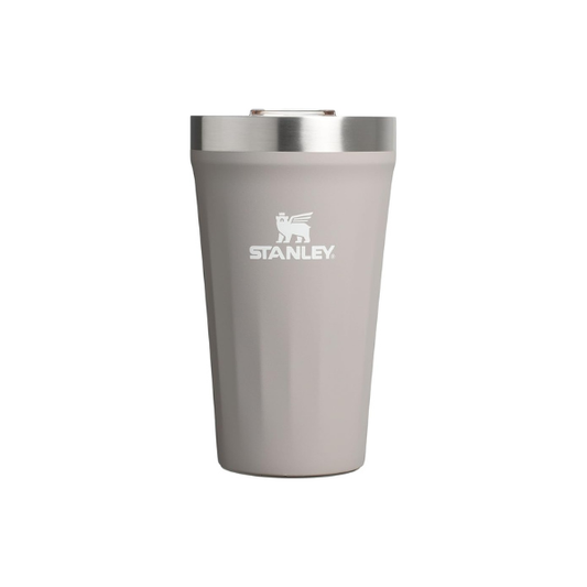 STANLEY Everyday Tumbler 16 oz | Press Fit Drink Through Lid | Beverage, Coffee, and Cocktail Cup | Insulated Stainless Steel Wine Glass | BPA-Free | Ash