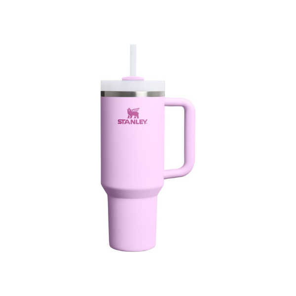 STANLEY Quencher H2.0 Flow State Tumbler, 40 oz, Soft Orchid