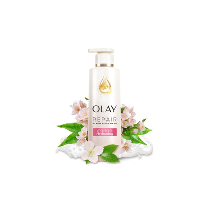 Olay Nourishing Body Wash for Women, Hyaluronic Acid, 20 fl oz
