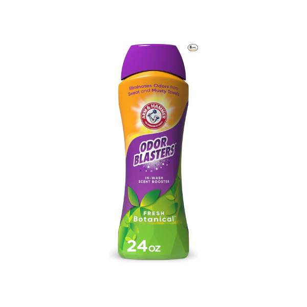 ARM & HAMMER Odor Blasters In-Wash Scent Booster, Fresh Botanical, 24 Ounce (Pack of 6)
