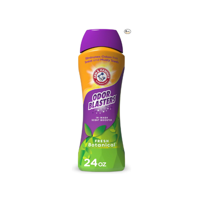 ARM & HAMMER Odor Blasters In-Wash Scent Booster, Fresh Botanical, 24 Ounce (Pack of 6)