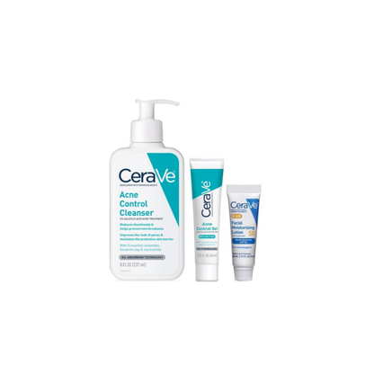 CeraVe Acne Essentials Skincare Kit, 3 Piece Set