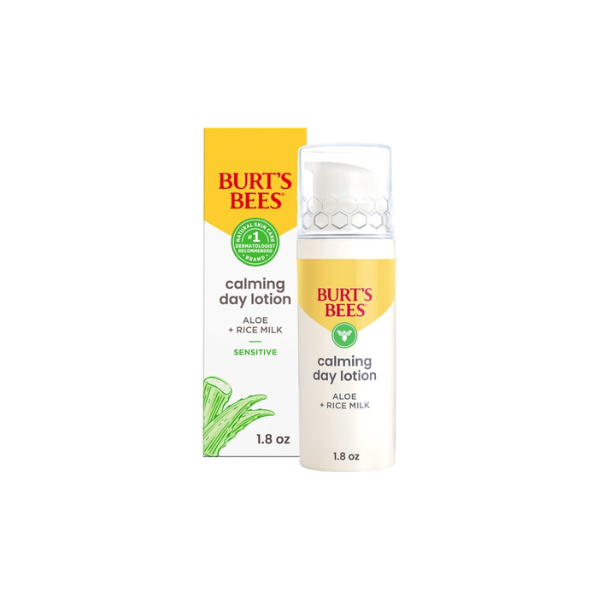 Burt's Bees Calming Day Face Lotion With Aloe and Rice Milk, 1.8 oz.