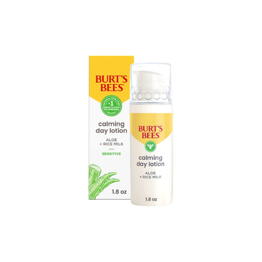 Burt's Bees Calming Day Face Lotion With Aloe and Rice Milk, 1.8 oz.