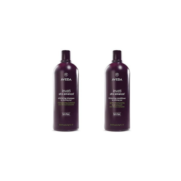 Aveda Invati Ultra Advanced Exfoliating Shampoo Light & Rich | Step 1 of 4 | Reduces Hair Loss by 77% | for Medium to Thick Thinning Hair Types | Normal to Oily Scalp | 94% Naturally Derived*