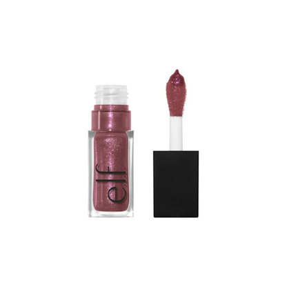e.l.f. Glow Reviver Lip Oil Glimmer - Divine Wine - 0.25 fl oz