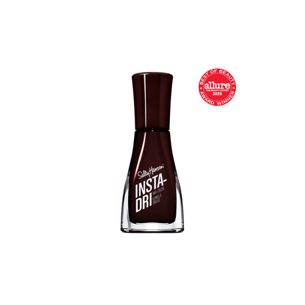 Sally Hansen Insta-Dri Nail Polish, Go Garnet, 0.31 fl oz, Quick Dry