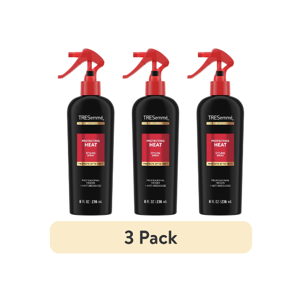 (3 pack) Tresemme Styling Haispray Protecting Heat and Frizz Control, 8 Fl oz