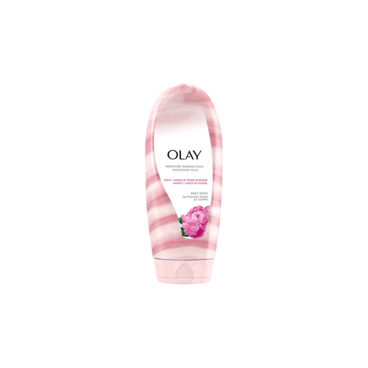 Olay Body Wash, Moisture Ribbons Plus Shea + Peony Blossom, 18 fl oz