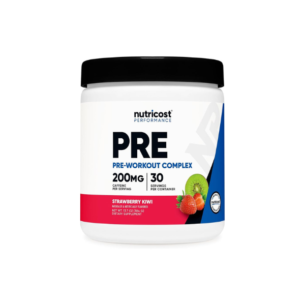 Nutricost Pre-Workout Powder (Strawberry Kiwi) 30 Servings, Gluten-Free