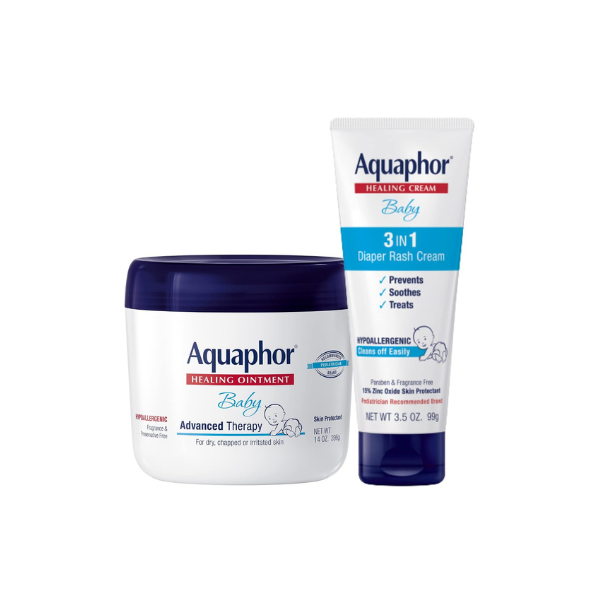 Aquaphor Baby Skin Care Set for Babies, Variety Pack, 2 Items
