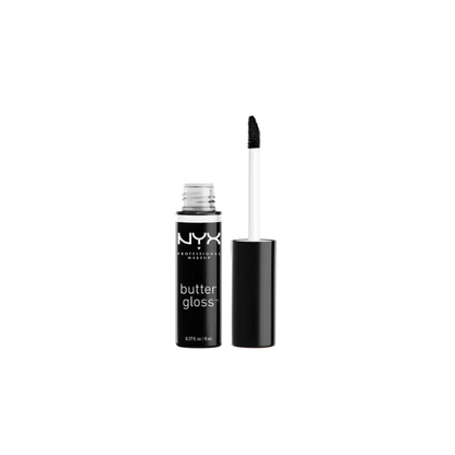 NYX Professional Makeup Butter Gloss Non-Sticky Lip Gloss, Licorice, 0.27 fl oz