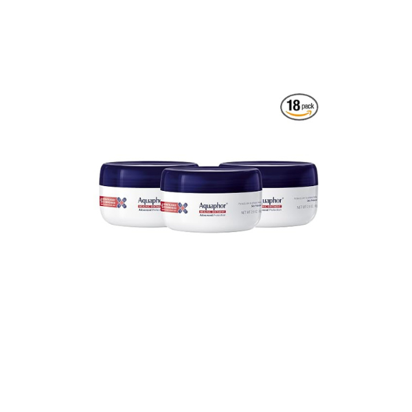 Aquaphor Advanced Therapy Healing Ointment, Multipack, 2.8 Fl Oz (Pack of 18)