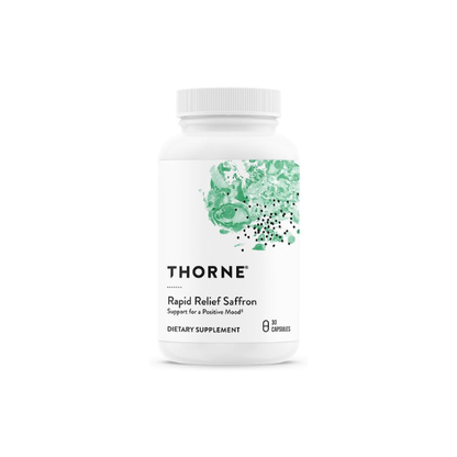 THORNE Rapid Relief Saffron, Saffron Extract Supplement, 30 Capsules