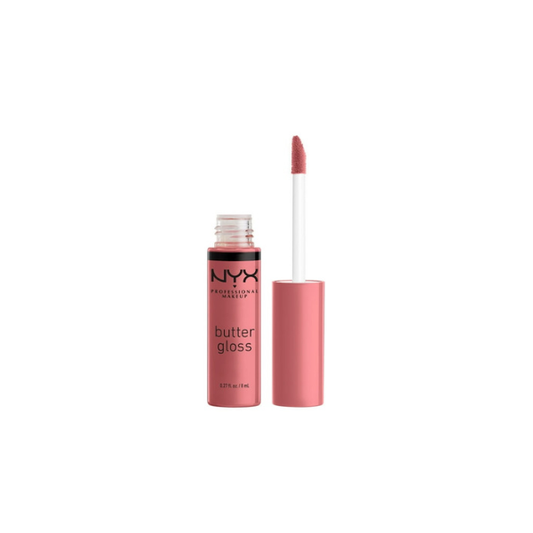 NYX Professional Makeup Butter Gloss, Non-Sticky Lip Gloss, Tiramisu, 0.27 Oz