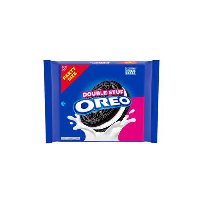 OREO Double Stuf Chocolate Sandwich Cookies, Party Size, 24.95 oz