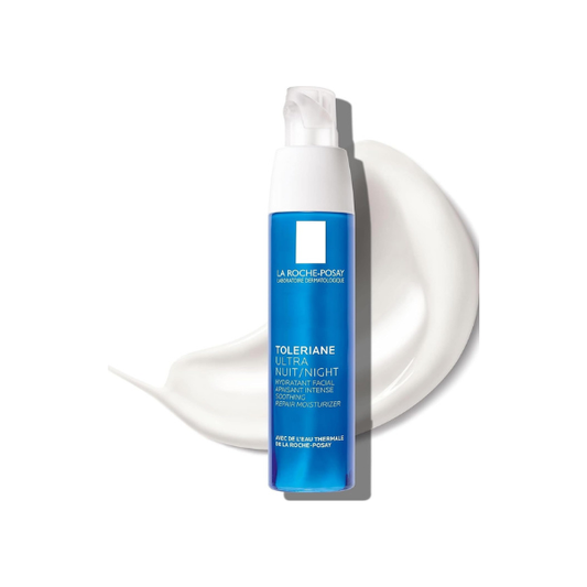 La Roche-Posay Toleriane Dermallergo Night Cream with Vitamin E 1.35oz
