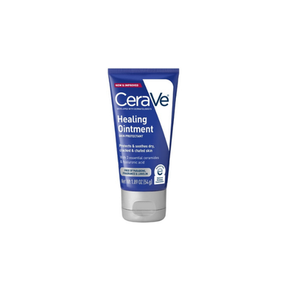 CeraVe Skin Care Healing with Petrolatum for Long-Lasting Dry Cracked Skin Relief Ointment 1.89 oz