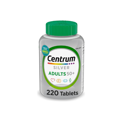 Centrum Silver Multivitamin for Adults 50 and Over, 220 Tablets