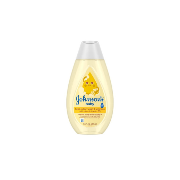 Johnson's Baby Head-To-Toe 2-in-1 Baby Wash & Shampoo, 13.6 fl. oz