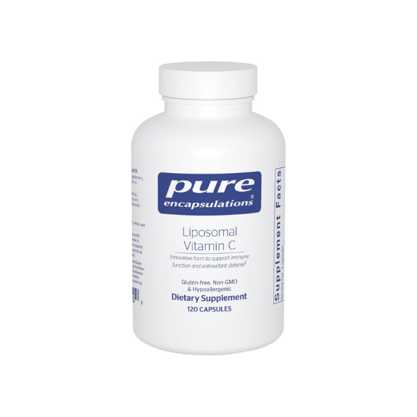 Pure Encapsulations Liposomal Vitamin C, 120 Capsules