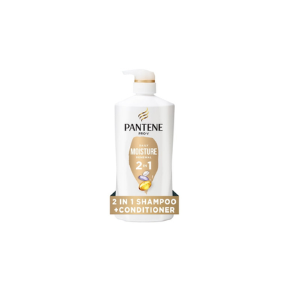 Pantene Pro-V Daily Moisture Renewal 2 in 1 Moisturizing Shampoo + Conditioner, 27.7 fl oz