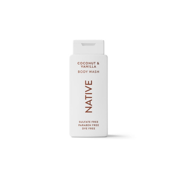 Native Coconut & Vanilla Body Wash 18 fl oz
