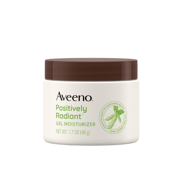 Aveeno Positively Radiant Brightening Gel Facial Moisturizer, 1.7 oz